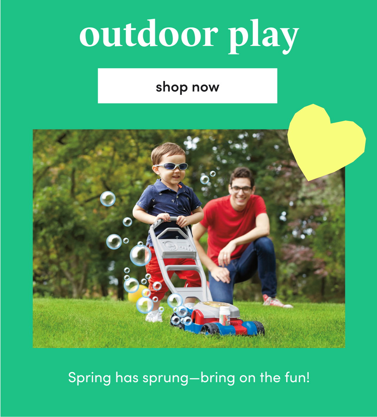 outdoor play | shop now | Spring has sprung-bring on the fun!