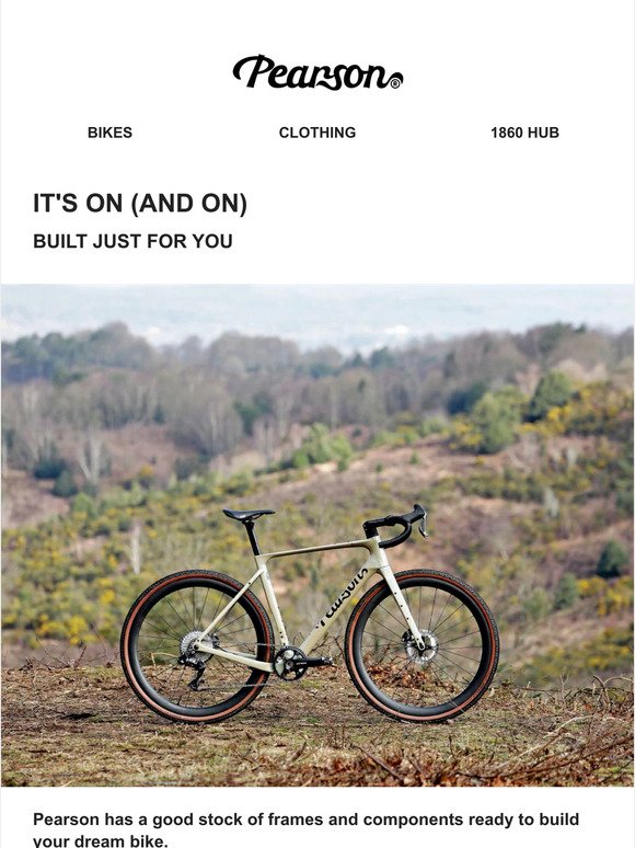 It's On (And On) bikes available now
