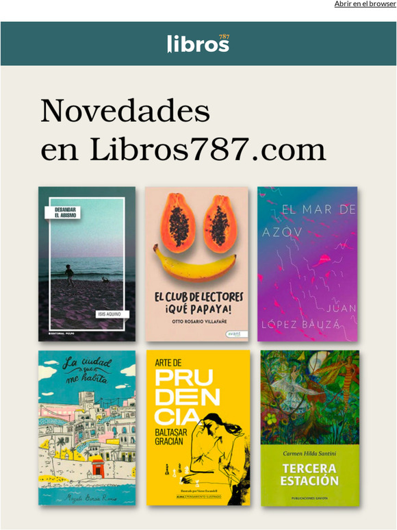 📚¡Estos libros acaban de llegar!