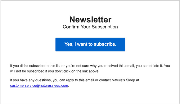 Confirm Your Subscription