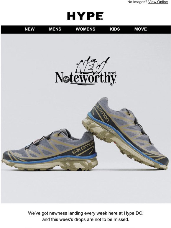 New, Noteworthy & Exclusive to Hype DC.