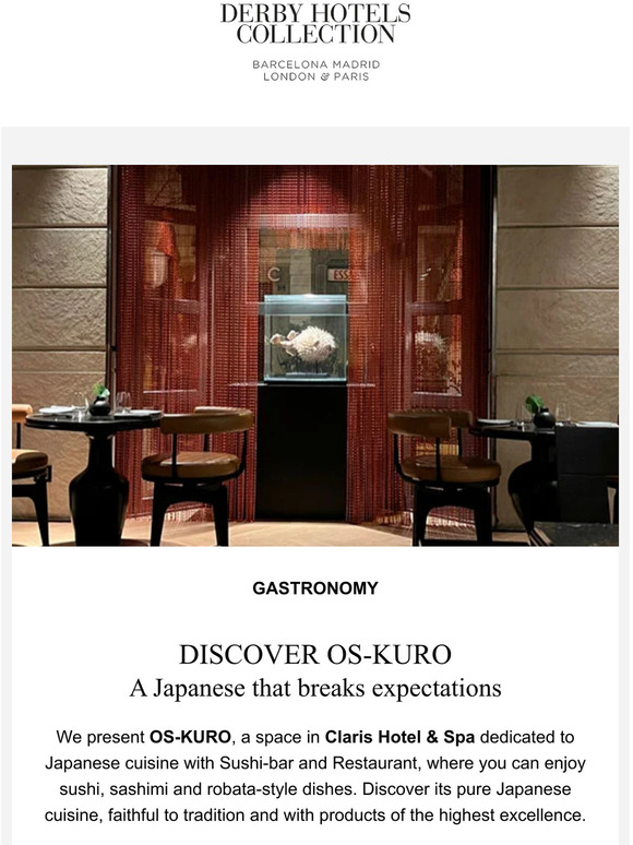 —, discover OS-KURO, a groundbreaking Japanese restaurant in the center of Barcelona.