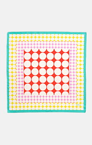 Ben Day Silk Bandana - Multi