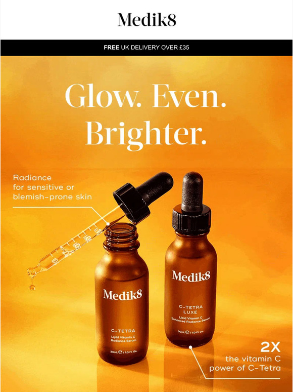 Medik8 Radiant skin revealed inside... Milled