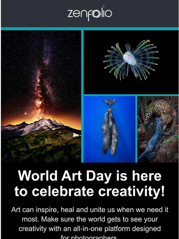 Get 6 months free for World Art Day!