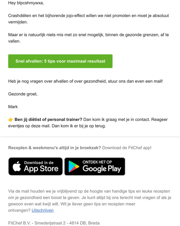 Snel afvallen: 5 tips voor maximaal resultaat