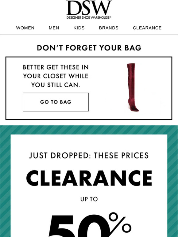 dsw nike clearance