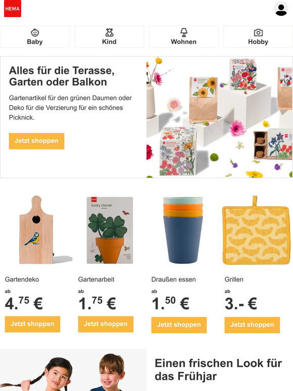 Frisch ins Frühjahr