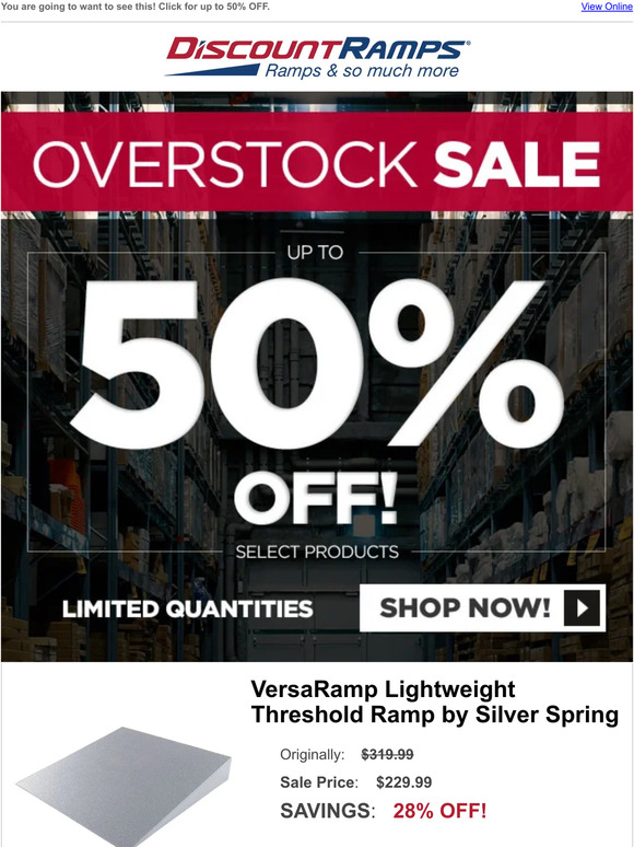 🤔 Up to 50% OFF? Yes Please!