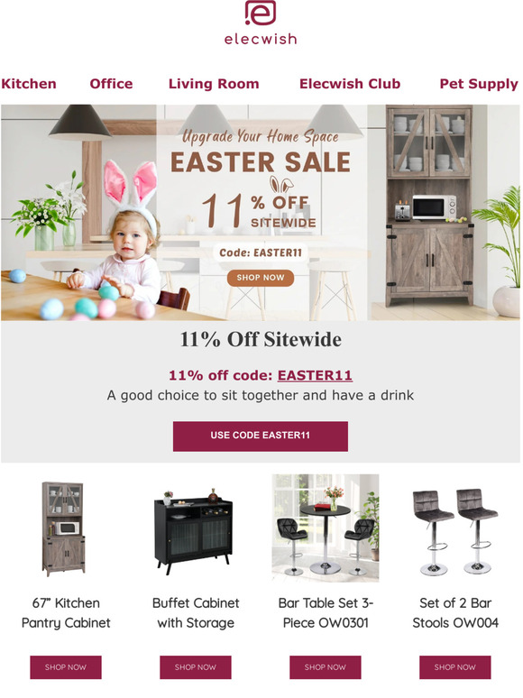 11% OFF Sitewide! 🔥Hop into Easter Savings🐰