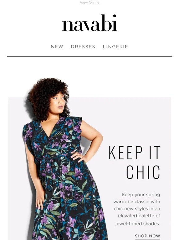 Keep It Chic + 20% Off* Sitewide