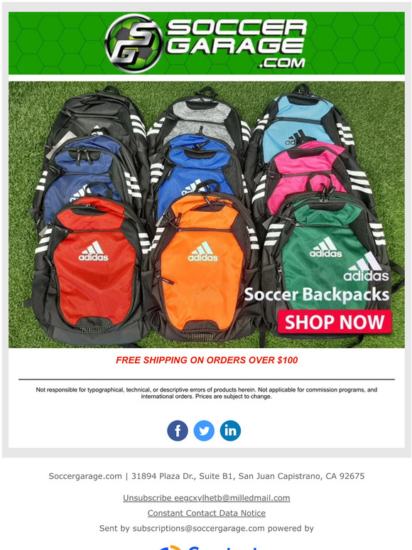 Soccer Backpacks for Sale