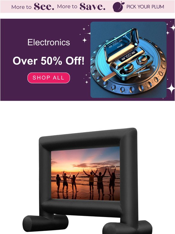 Electronics Over 50% Off - Shop Now!