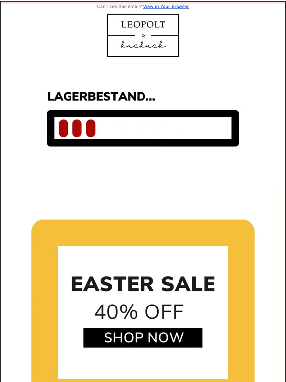 40% SALE 😱