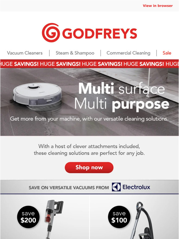 Godfreys Get more from your machine and save! Milled
