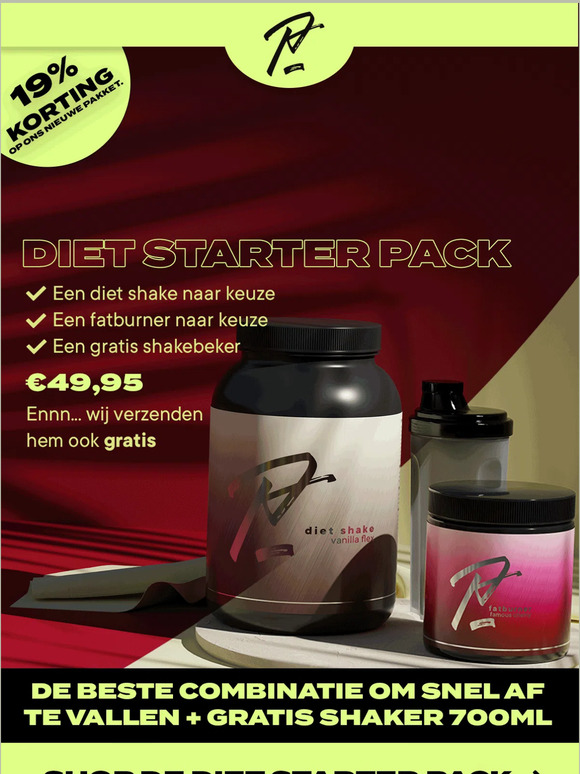 Nieuw: Diet Starter Pack! 🙌🏻