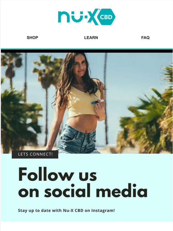 Follow us on Social Media!