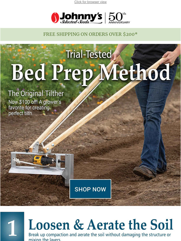 Effective Bed-Prep Tools & Supplies for Spring