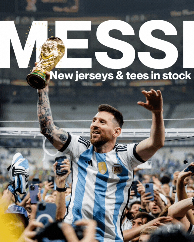 Lionel Messi Argentina 3 star Soccer Jersey – Futbolworldstore : Latest  Soccer Gear