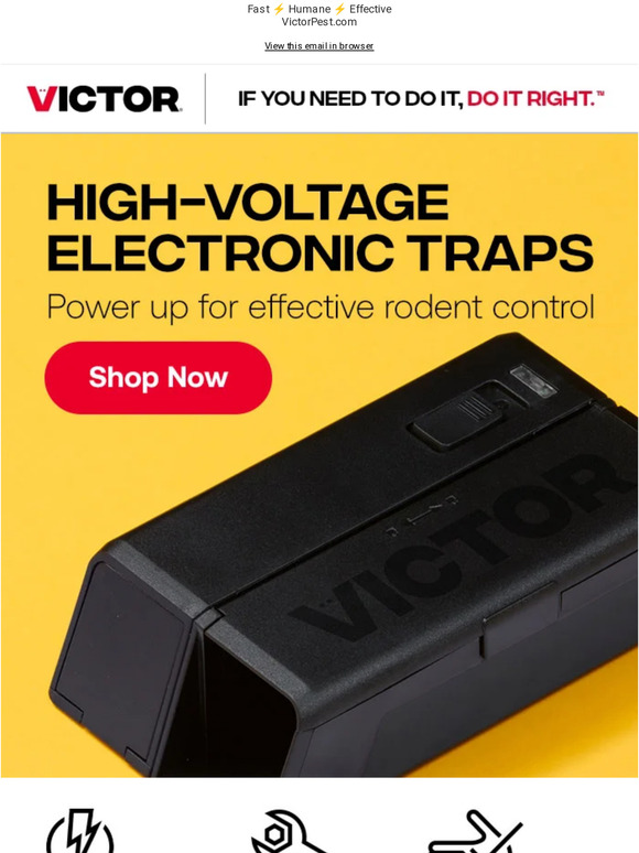 VictorPest: Tough Rodent Problem? Go Electric! | Milled