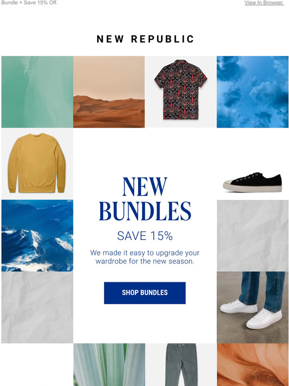 New | Bundle & Save 15%