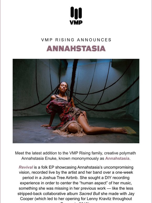 Meet Annahstasia, our newest Rising artist 🌟
