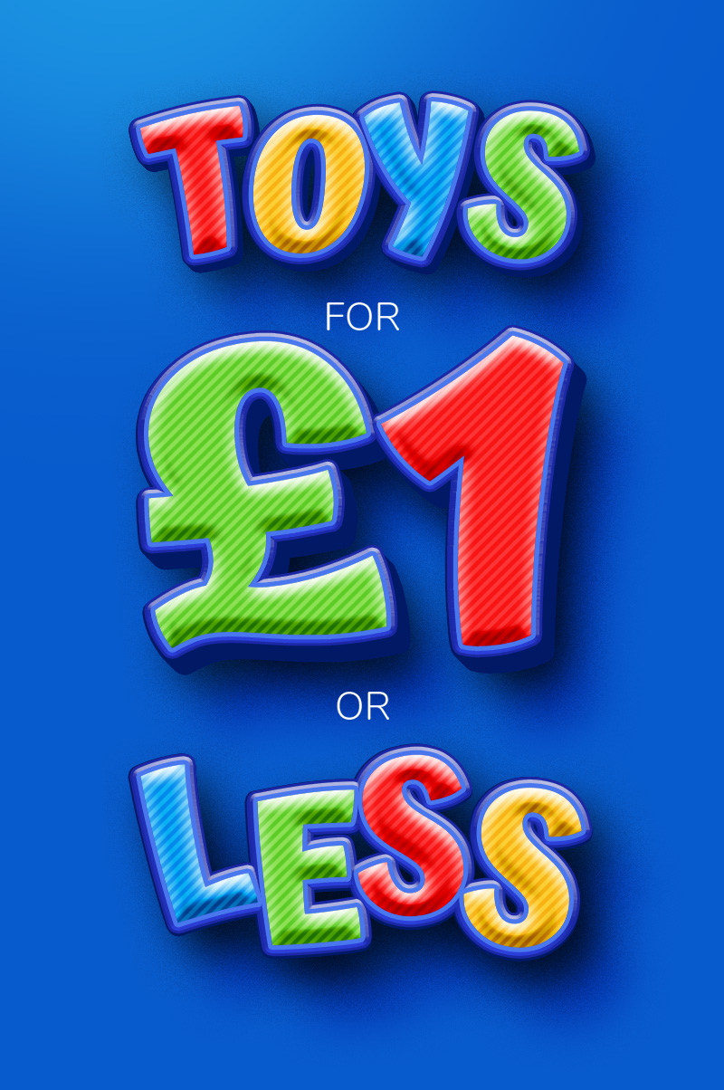 Toys For £1 And Less