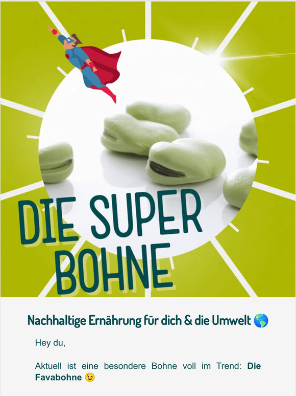 Lizza Geheimtipp: Die Favabohne 🙌