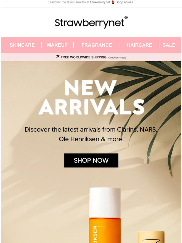 Grab your new go-to beauty essentials at our New Arrivals! 👀