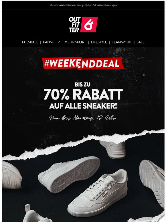 Weiße Sneaker: Jetzt bis zu 70% reduziert 🙌