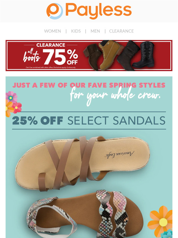 Payless on sale cyber monday