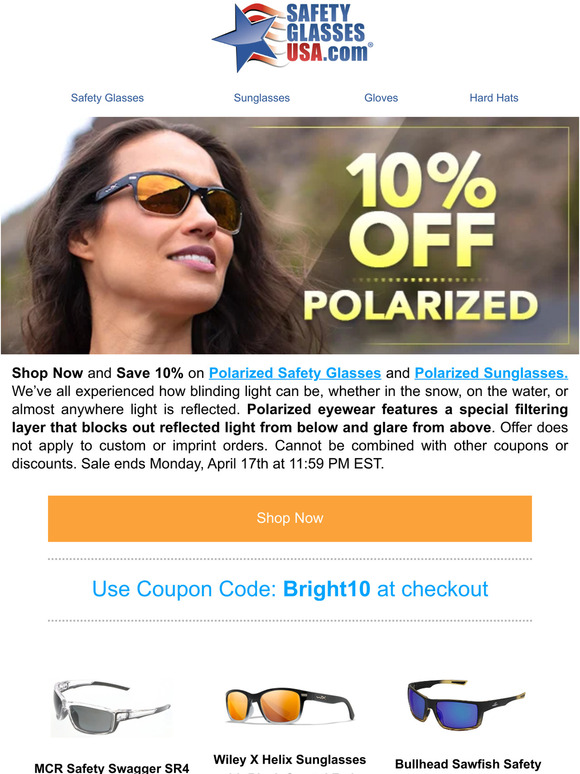 Safety Glasses USA, Inc. Future's So Bright Milled