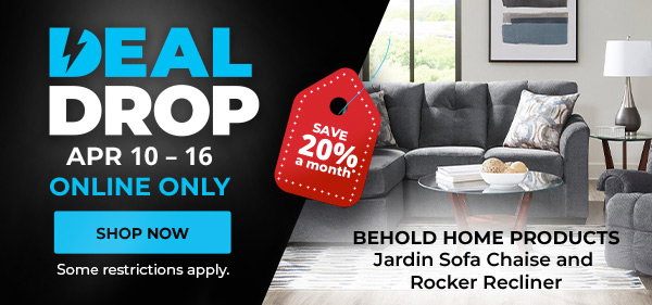Deal drop. April 10 - 16.
