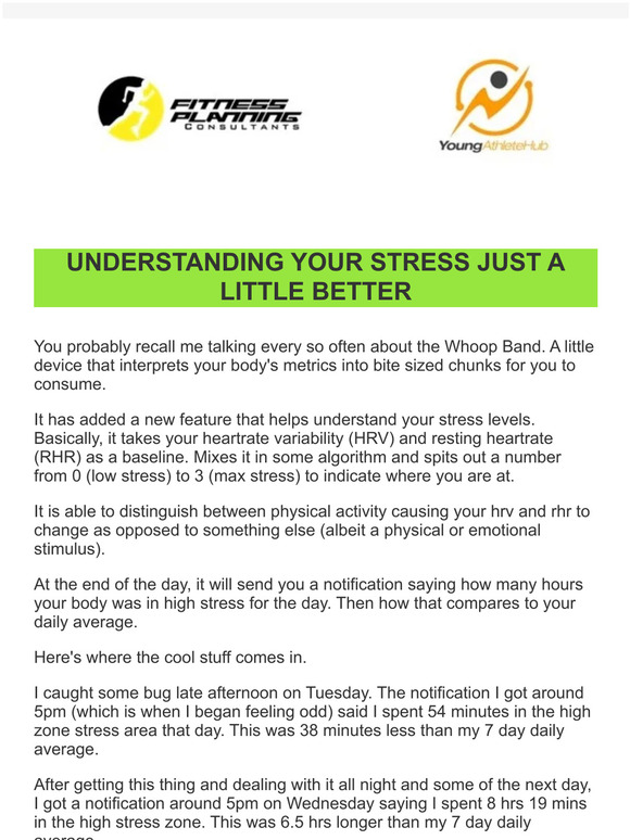 Understanding Your STRESS Just A Little Better