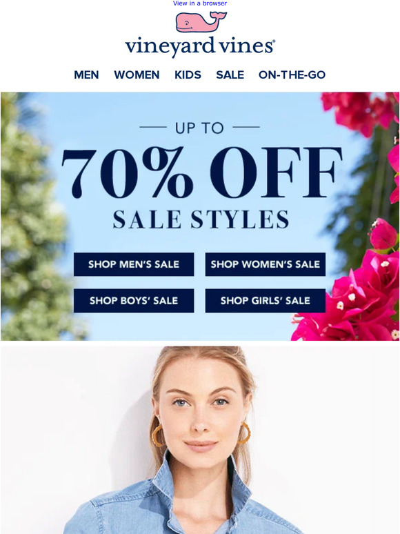 Vineyard Vines Up To 70 Off—Check It Out! Milled