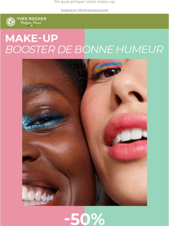 Yves Rocher: -50% sur 5 produits au choix | Milled
