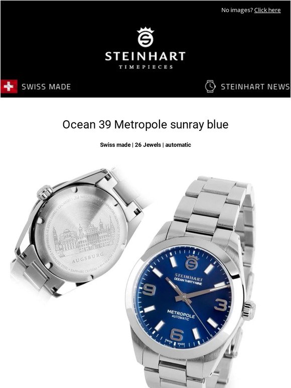 Ocean 39 Metropole by Steinhart Watches