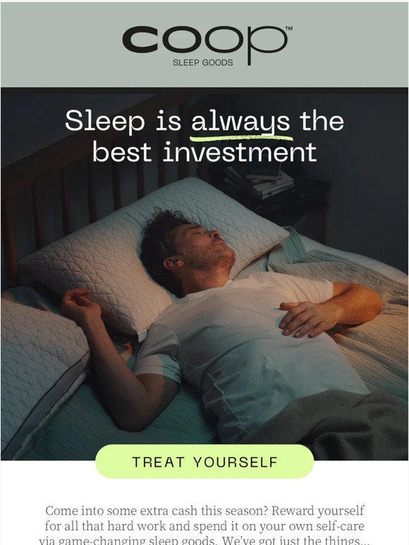 Tax refund? Spend it on SLEEP