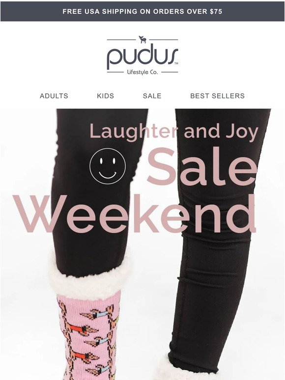 Laughter and Joy Sale Weekend
