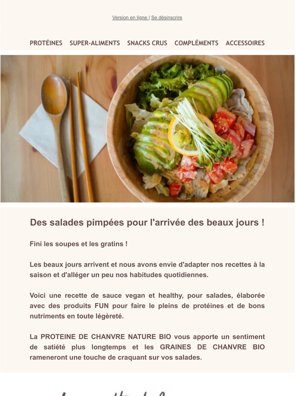 Des recettes pour les beaux jours  ☀️⛱️