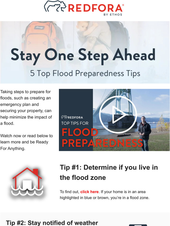 Get flood preparedness tips & take advantage of our Complete Kit BOGO sale