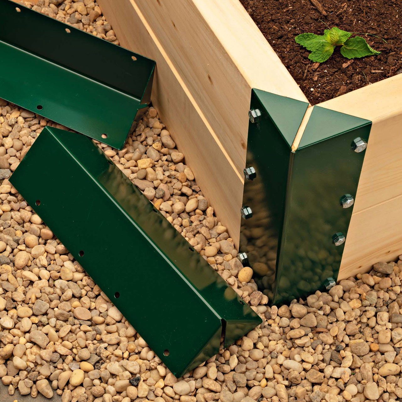 6" Garden Bed Corners (4)