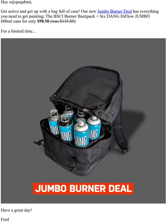 Bombing Science (Burner Backpack)