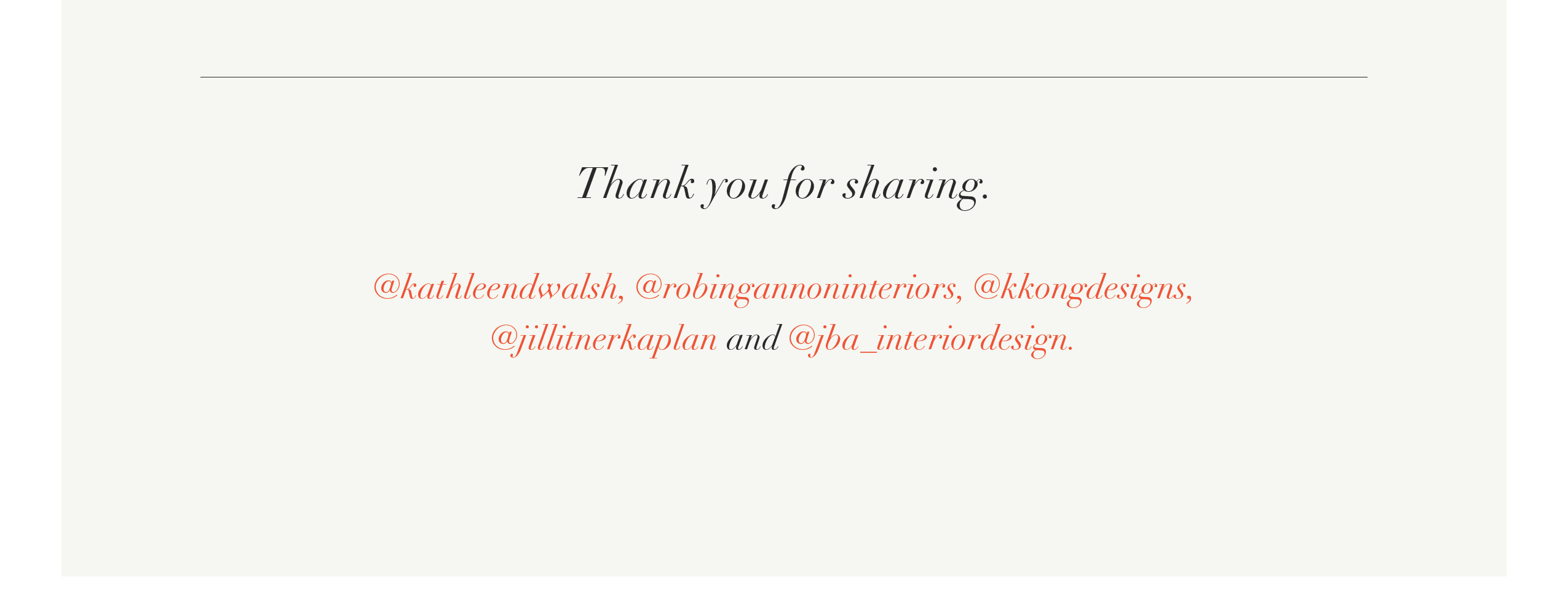 A. Rudin Thank You