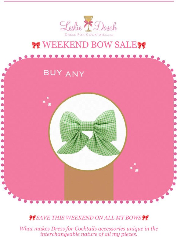 Weekend Bow Sale 🎀 🎀