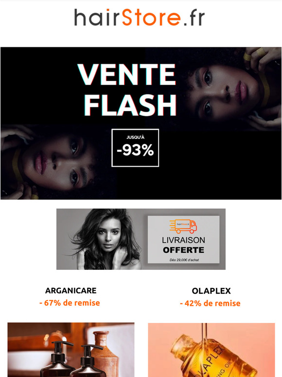 MAINTENANT: Ventes Flash jusqu'à -93% !