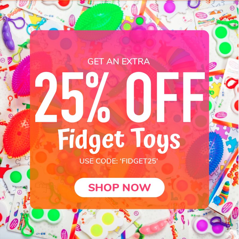 25% off Fidget toys
