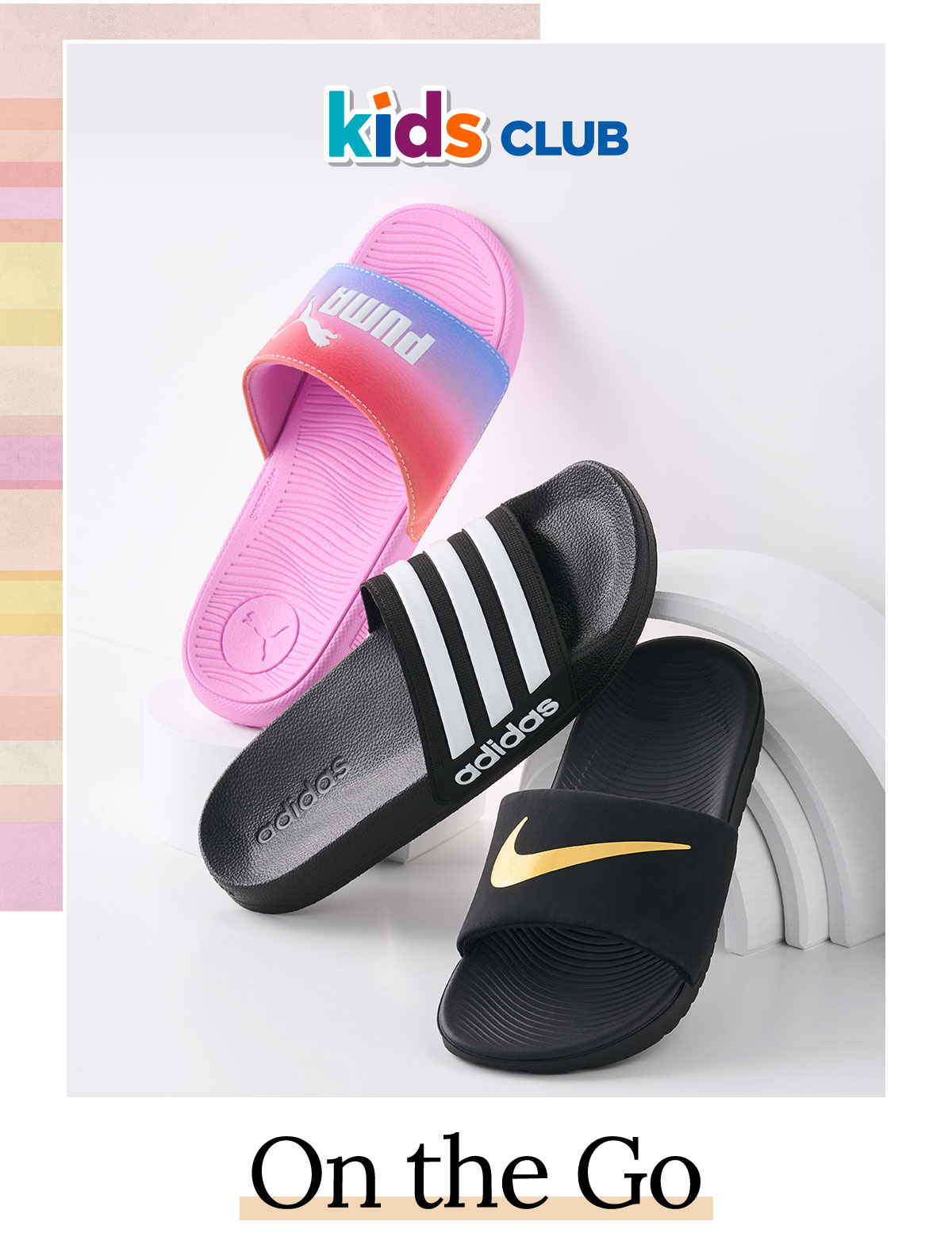 Sandals for kids on the go.
