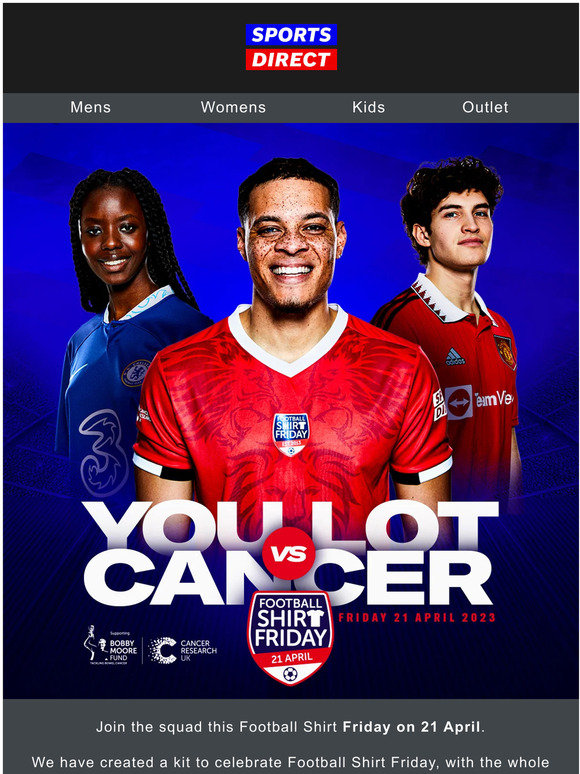 Sports Direct Football Shirt Friday is nearly here👕⚽ Milled