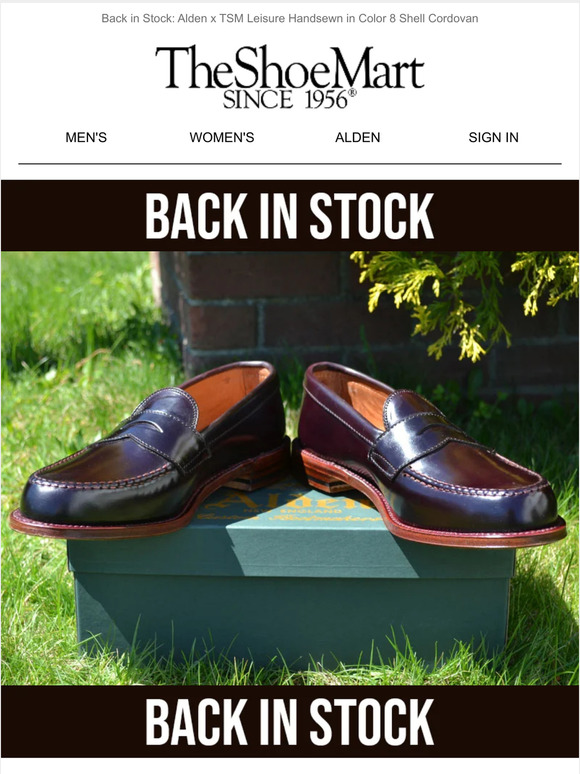 Our Alden x TSM Color 8 and Antique LHS is back!